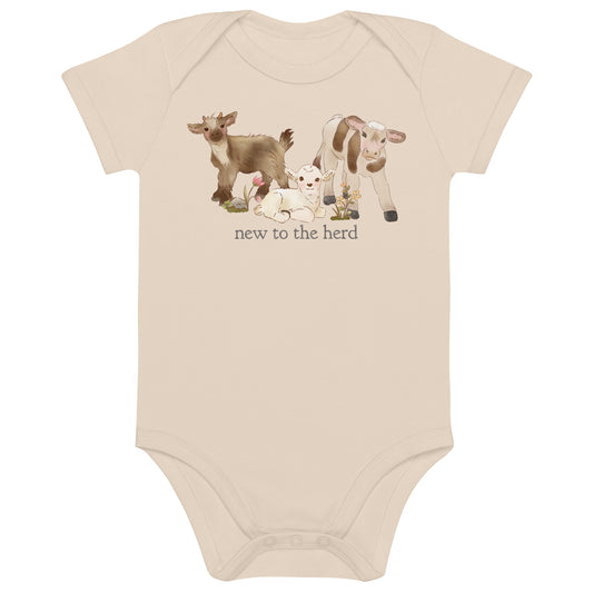 New to the Herd : Organic Bodysuit