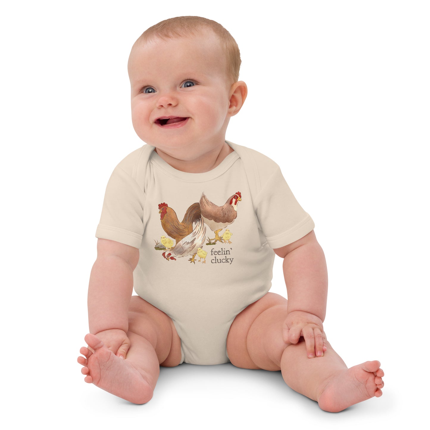 Feelin' Clucky : Organic Bodysuit