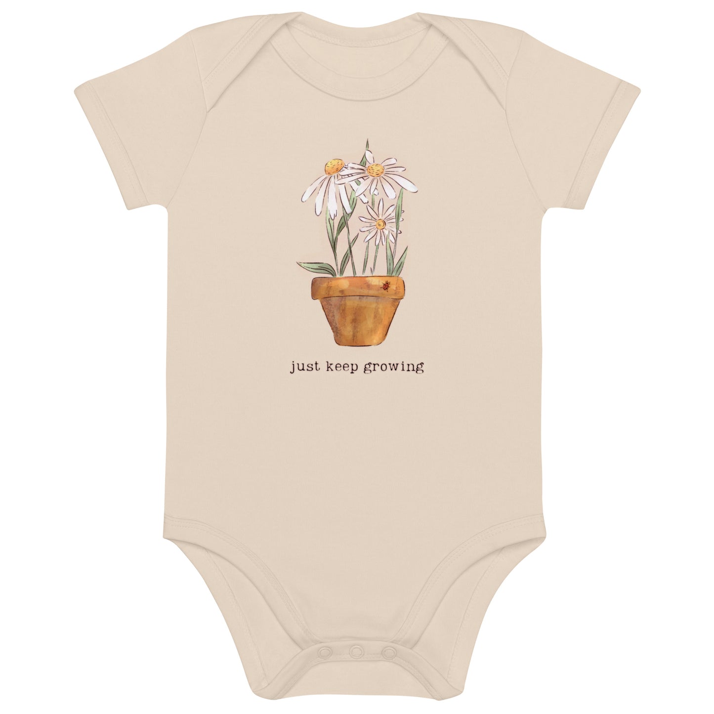 Just Keep Growing : Organic Bodysuit