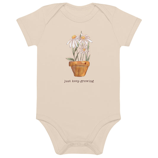 Just Keep Growing : Organic Bodysuit