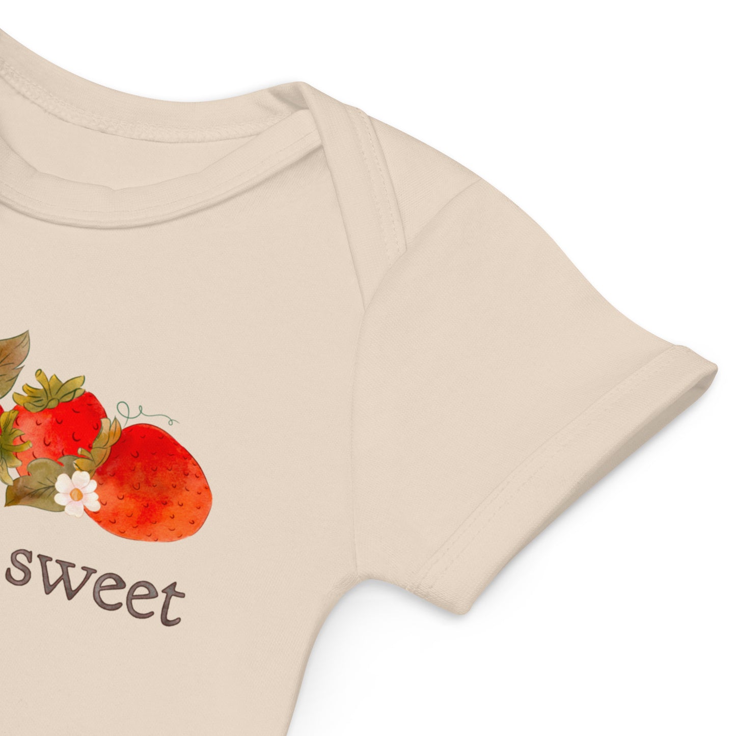 Strawberry Fields : I'm Kinda Sweet Organic Bodysuit