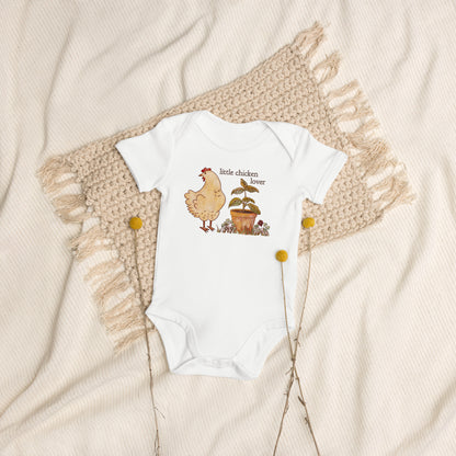 Chicken Love : Organic Bodysuit