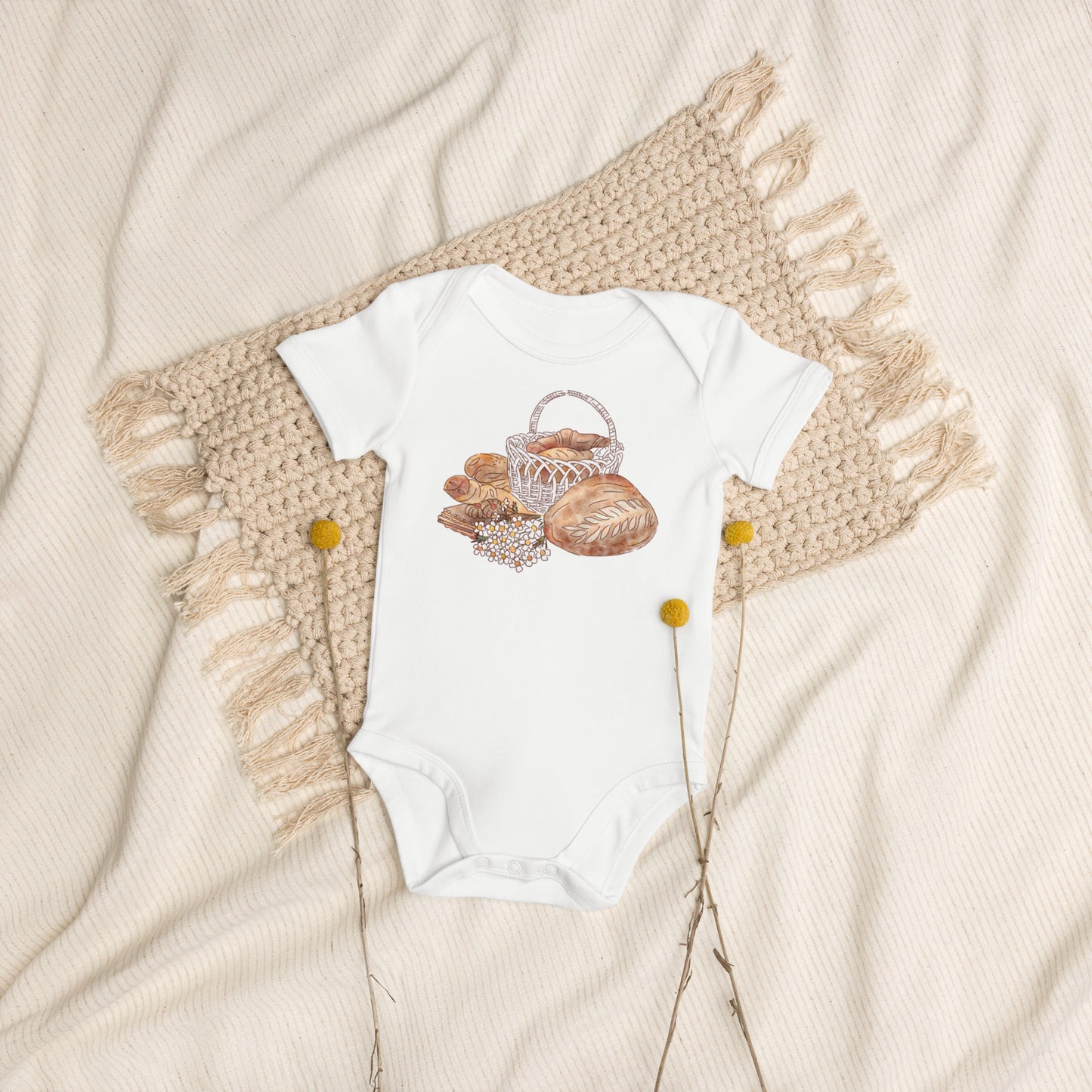 Sourdough Love : Organic Bodysuit