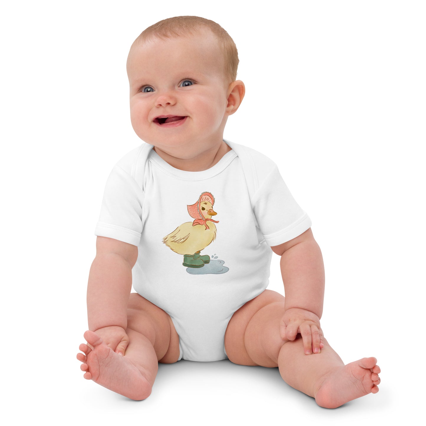 Jewel Duck : Organic Bodysuit