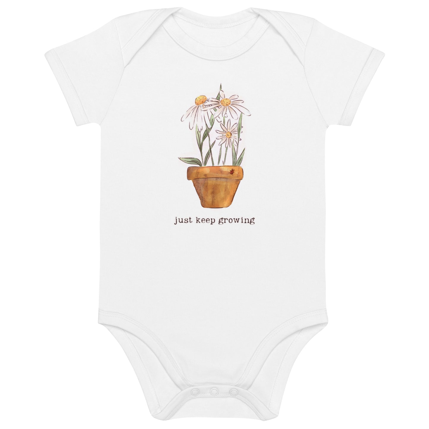 Just Keep Growing : Organic Bodysuit