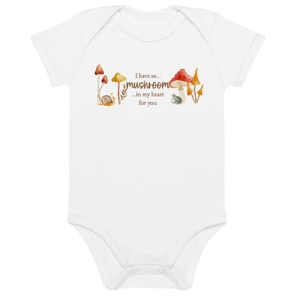 So Mushroom : Organic Bodysuit