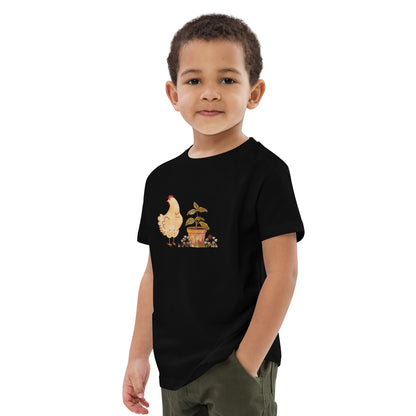 Chicken & Basil : Organic Kids Tee