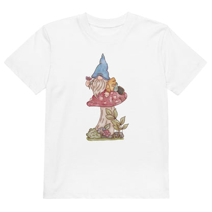 Mushroom Flower Gnome : Organic Kids Tee