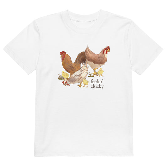 Feelin' Clucky : Organic Kids Tee