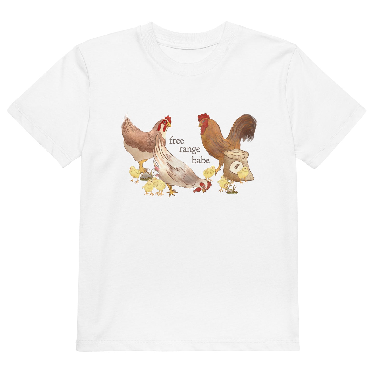 Free Range Babe : Organic Kids Tee