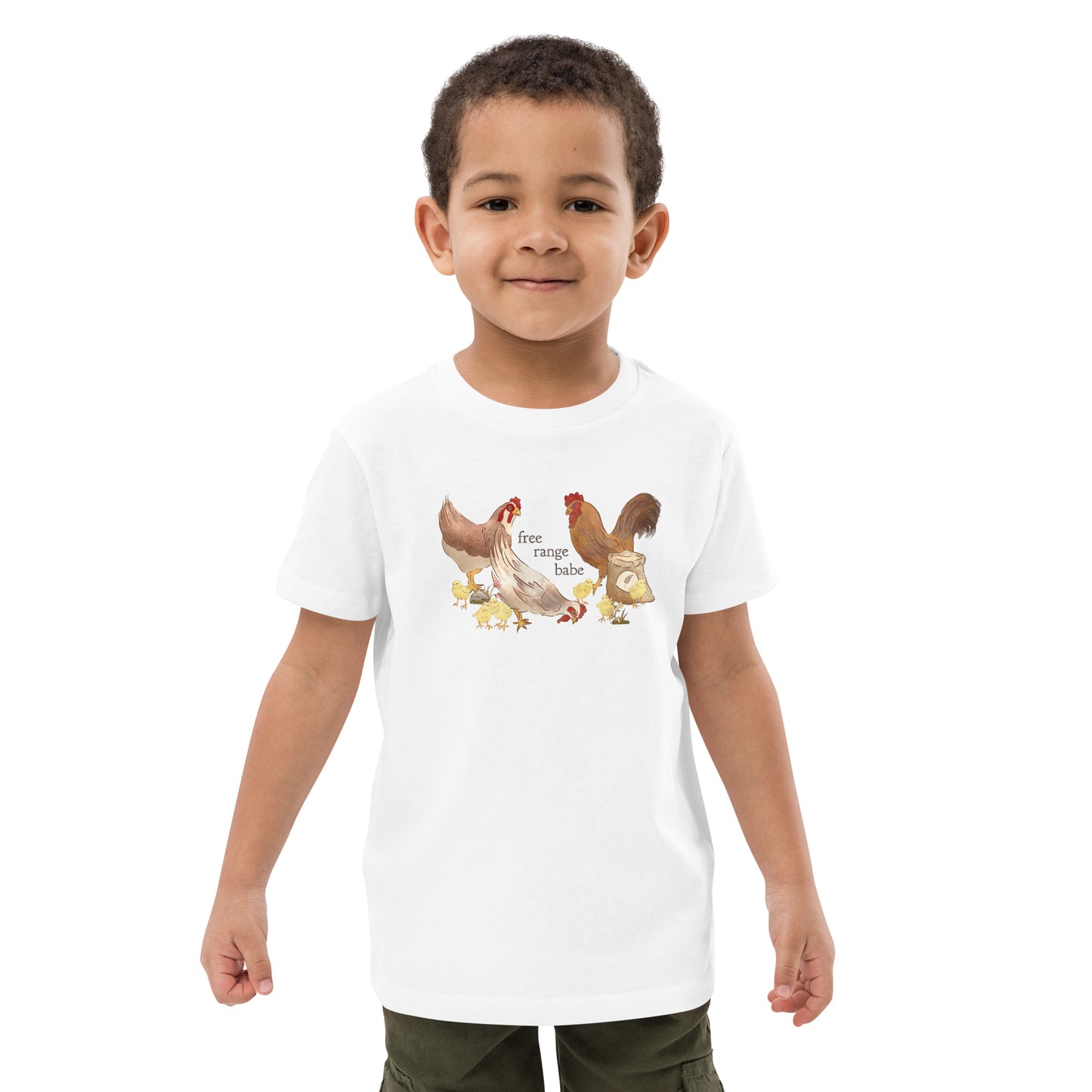 Free Range Babe : Organic Kids Tee