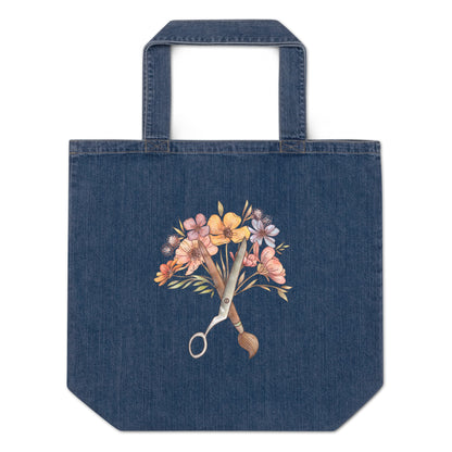 Sweet As April : Organic Denim Tote