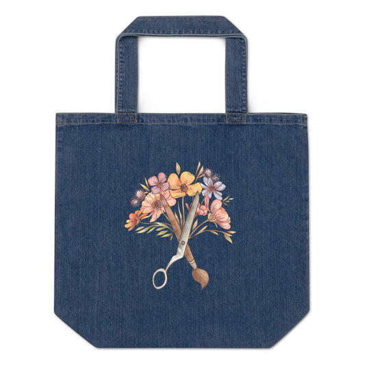 Sweet As April : Organic Denim Tote