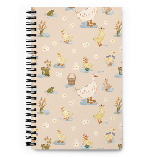 Puddle Ducks : Spiral Notebook