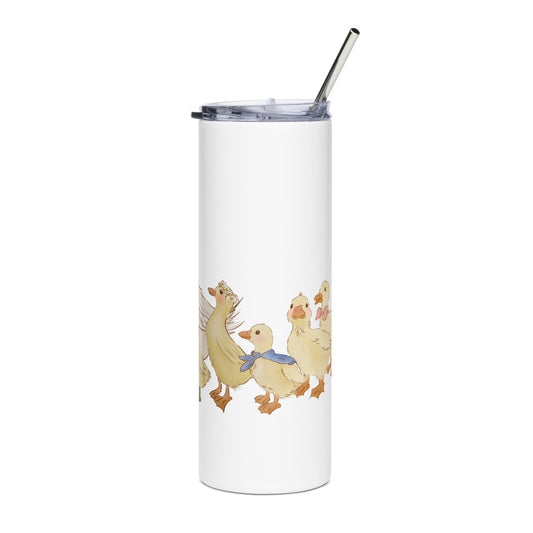 Ducks in a Row : Stainless Steel Tumbler