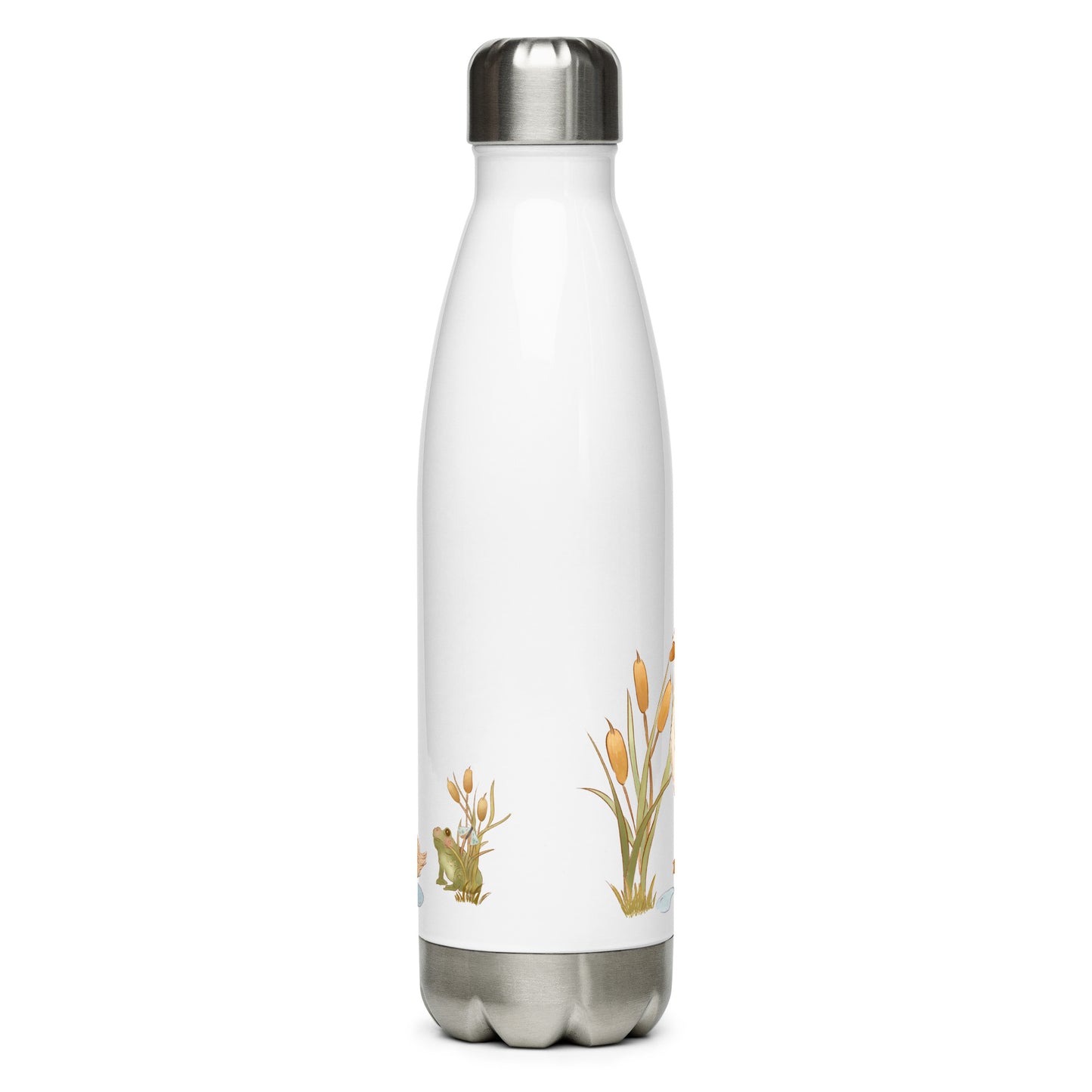 Ducks in a Row : Stainless Steel Water Bottle