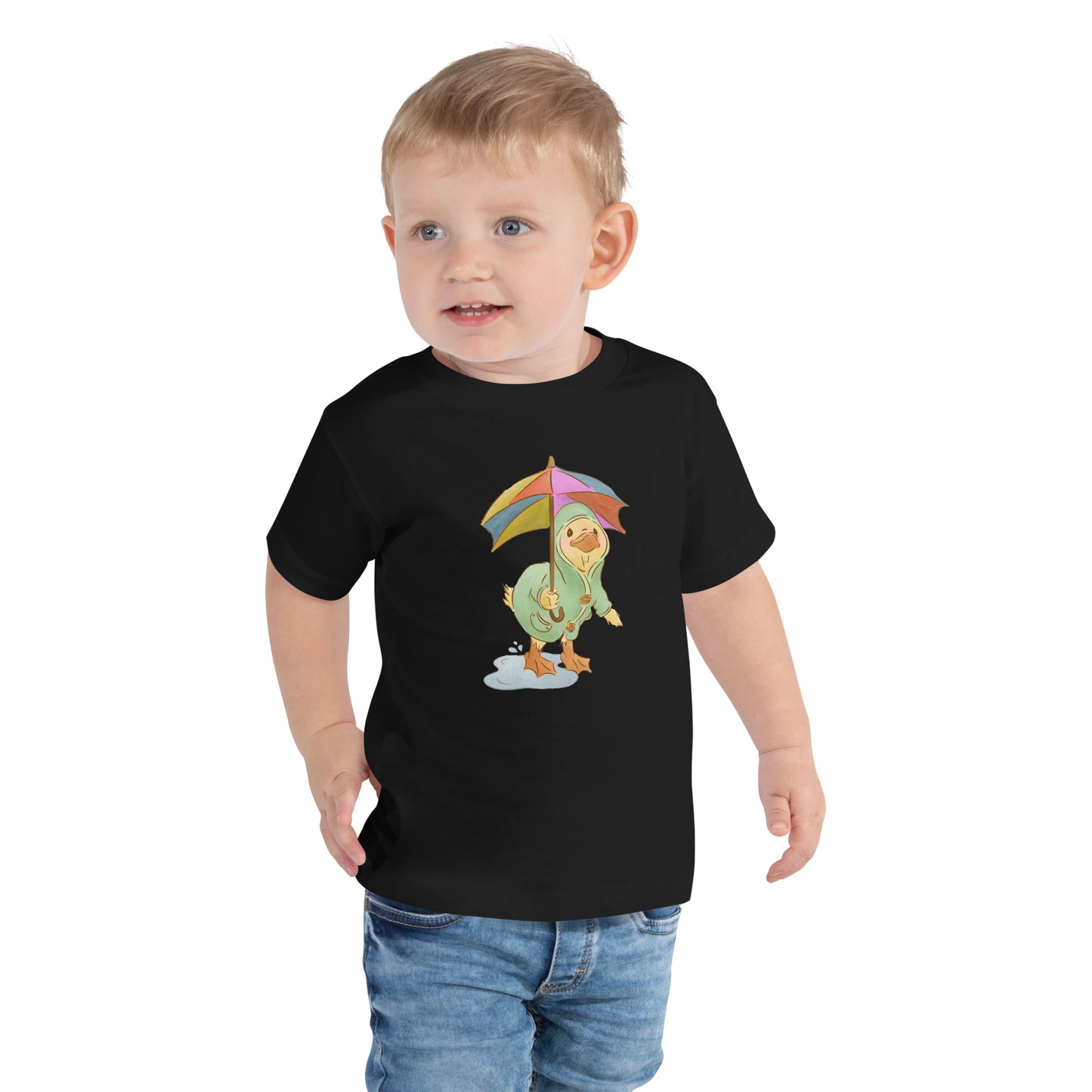 Mr Puddle Duck : Rainbow : Toddler Tee