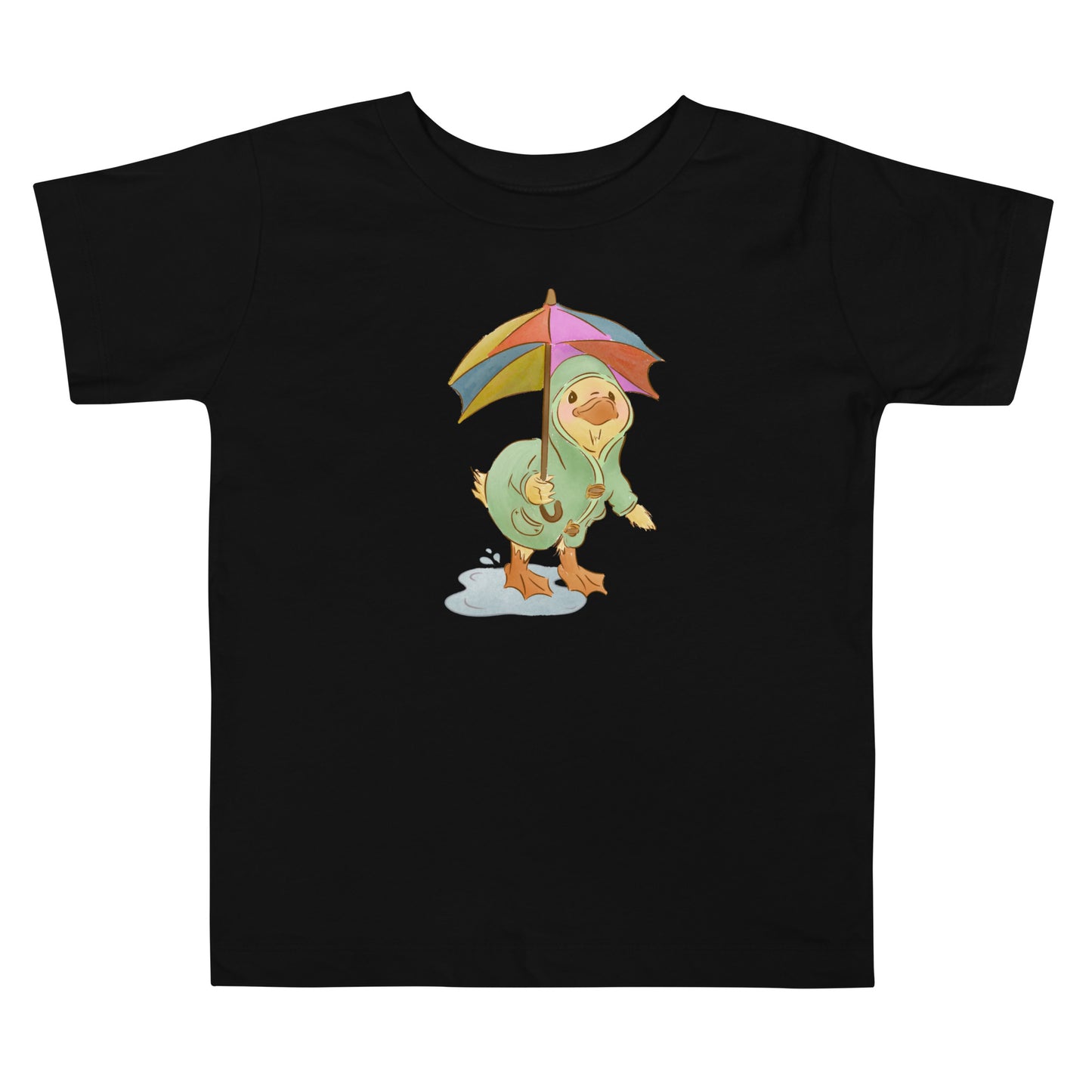 Mr Puddle Duck : Rainbow : Toddler Tee