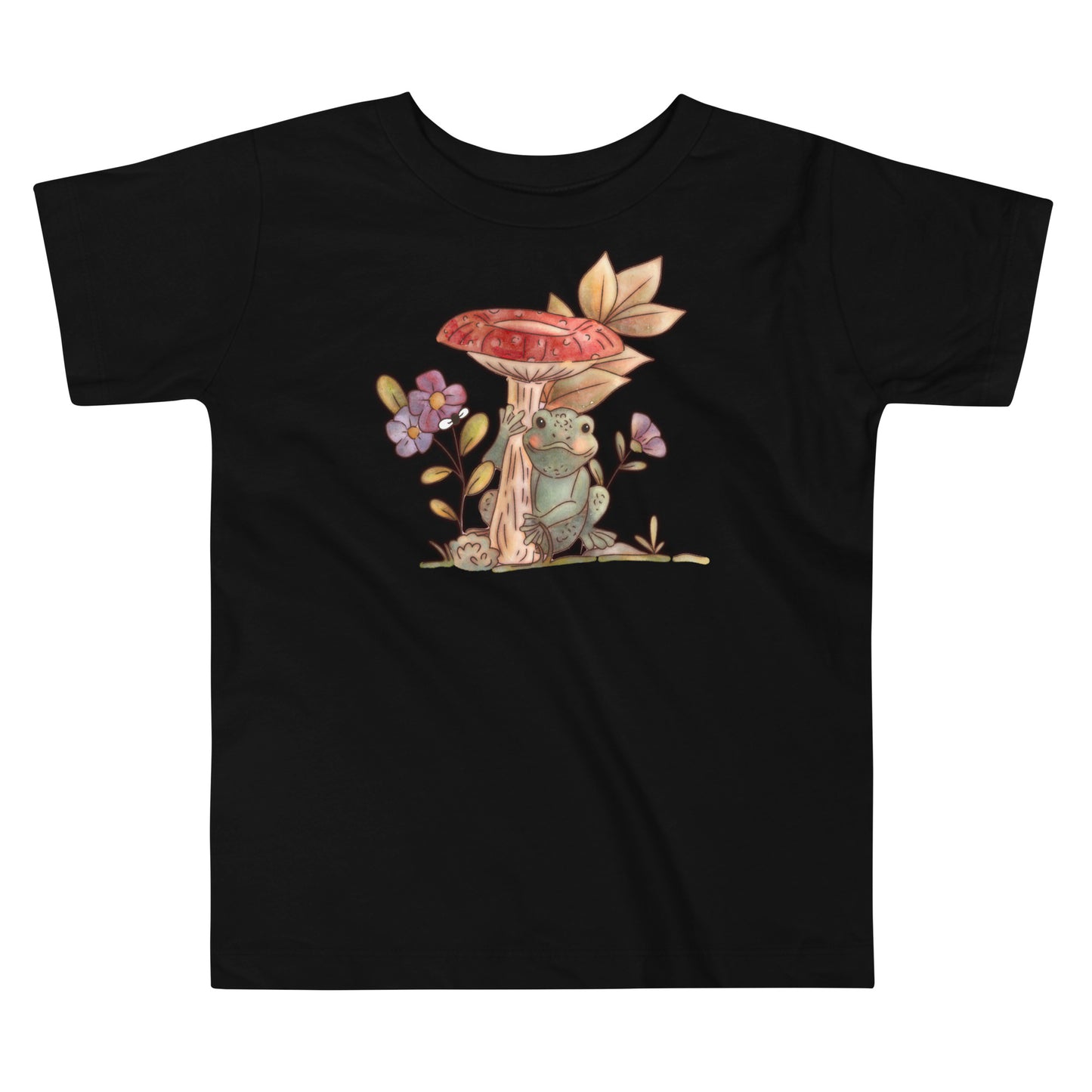 Mushroom Frog : Toddler Tee