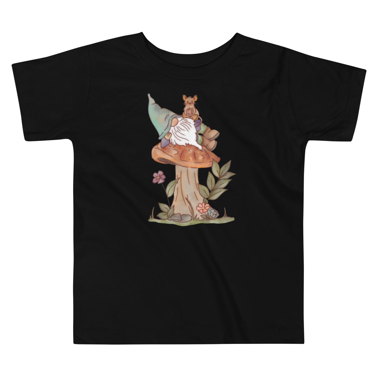 Mushroom Mouse Gnome : Toddler Tee