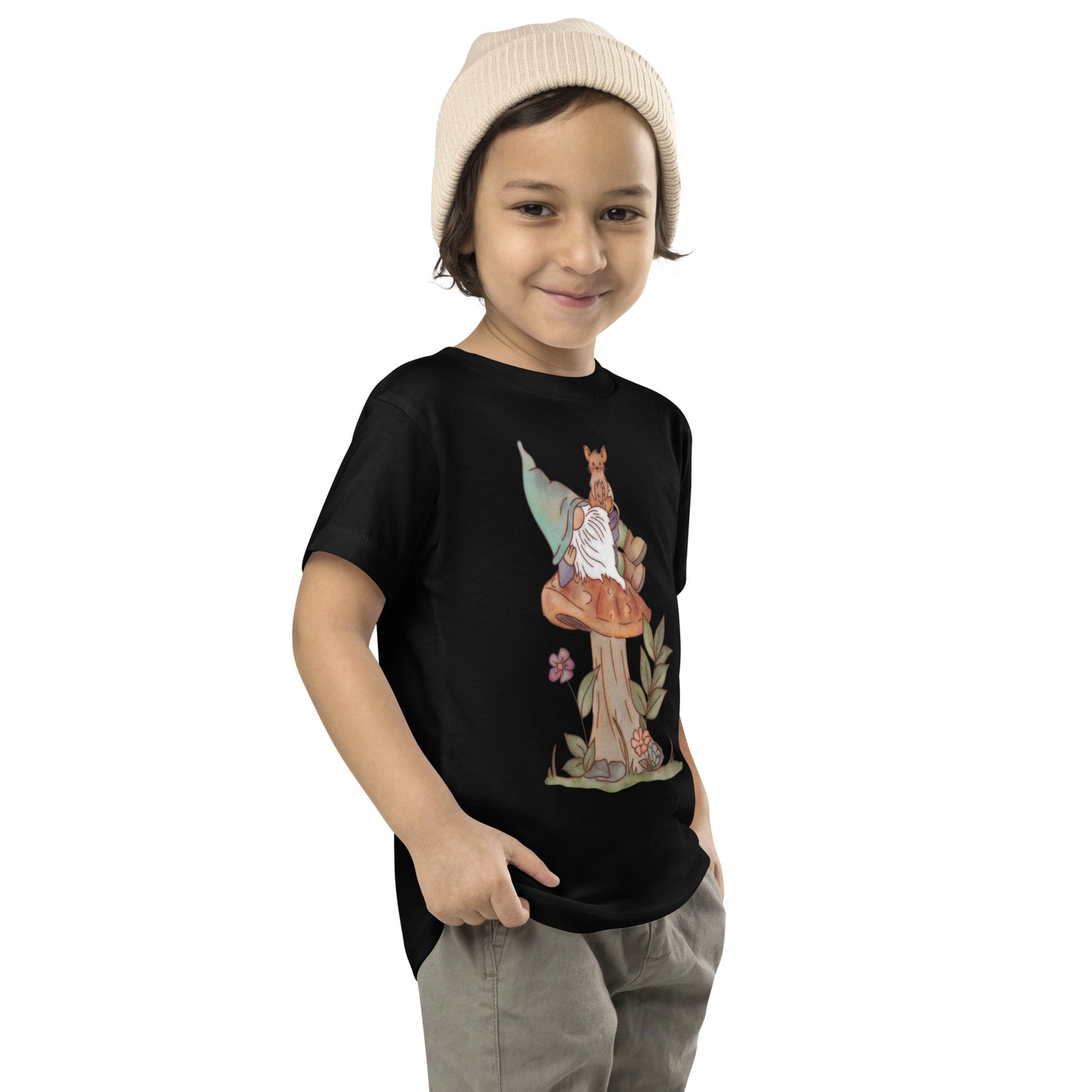 Mushroom Mouse Gnome : Toddler Tee