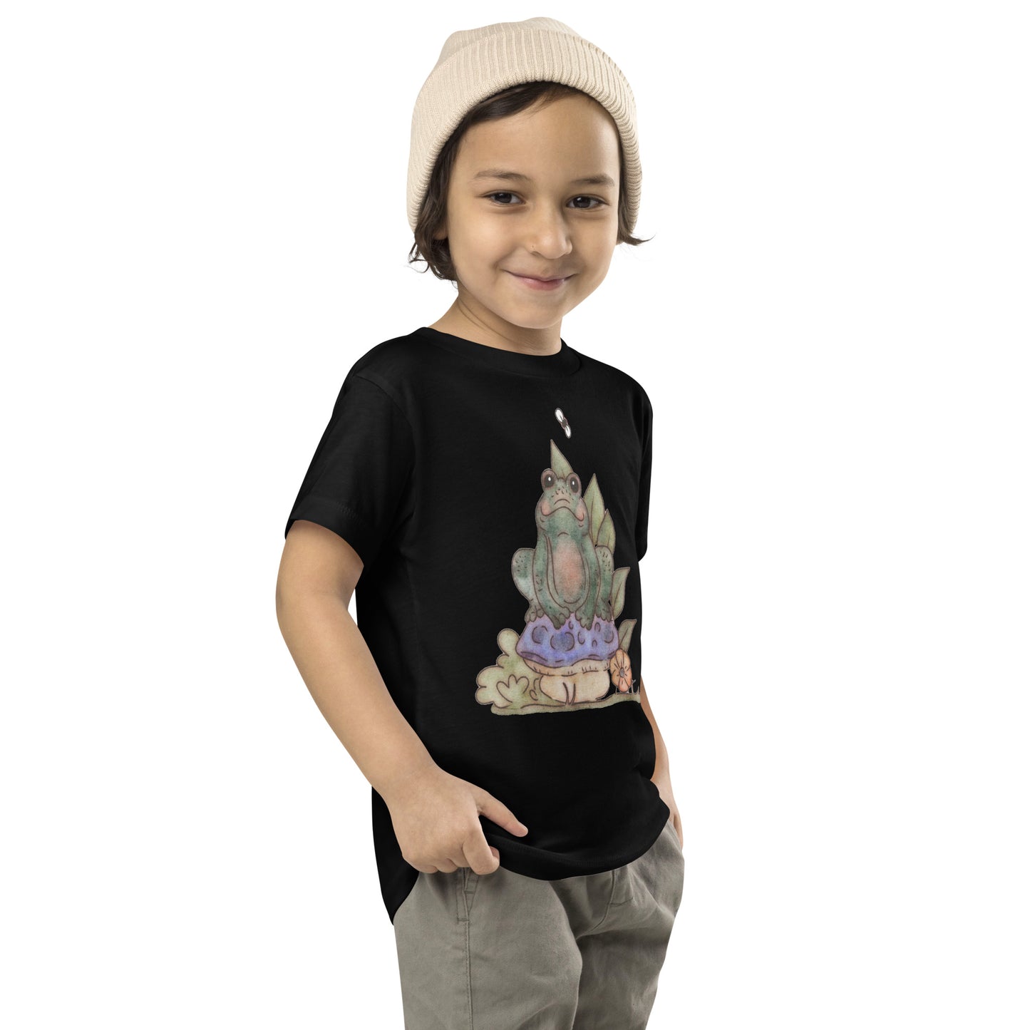 Mushroom Frog : Toddler Tee