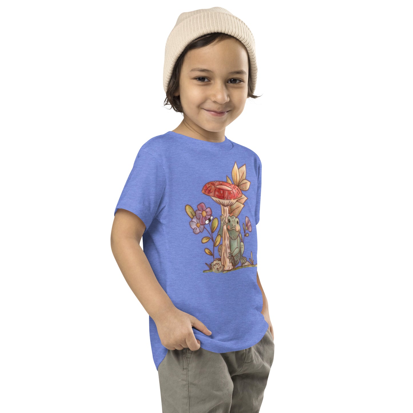 Mushroom Frog : Toddler Tee