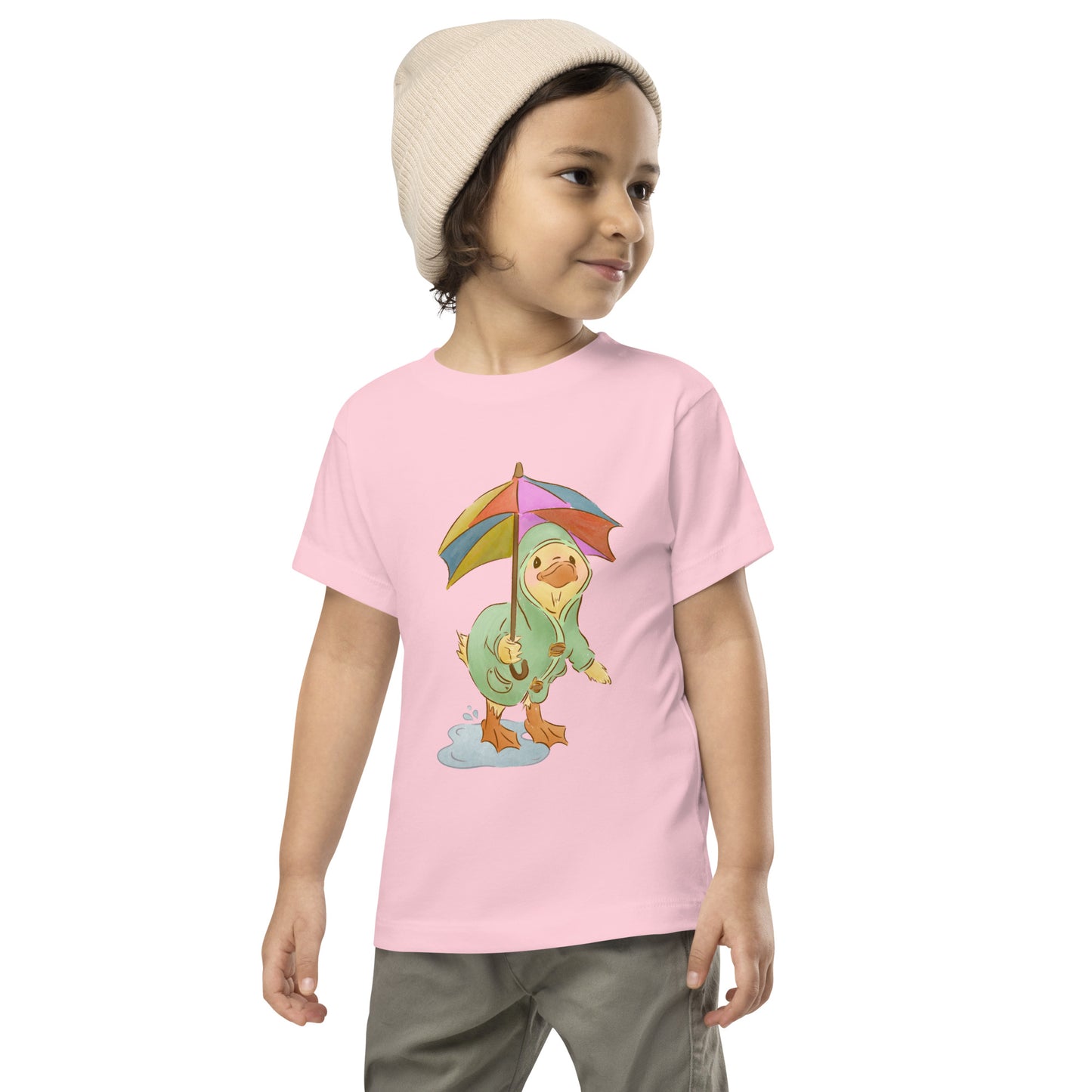Mr Puddle Duck : Rainbow : Toddler Tee