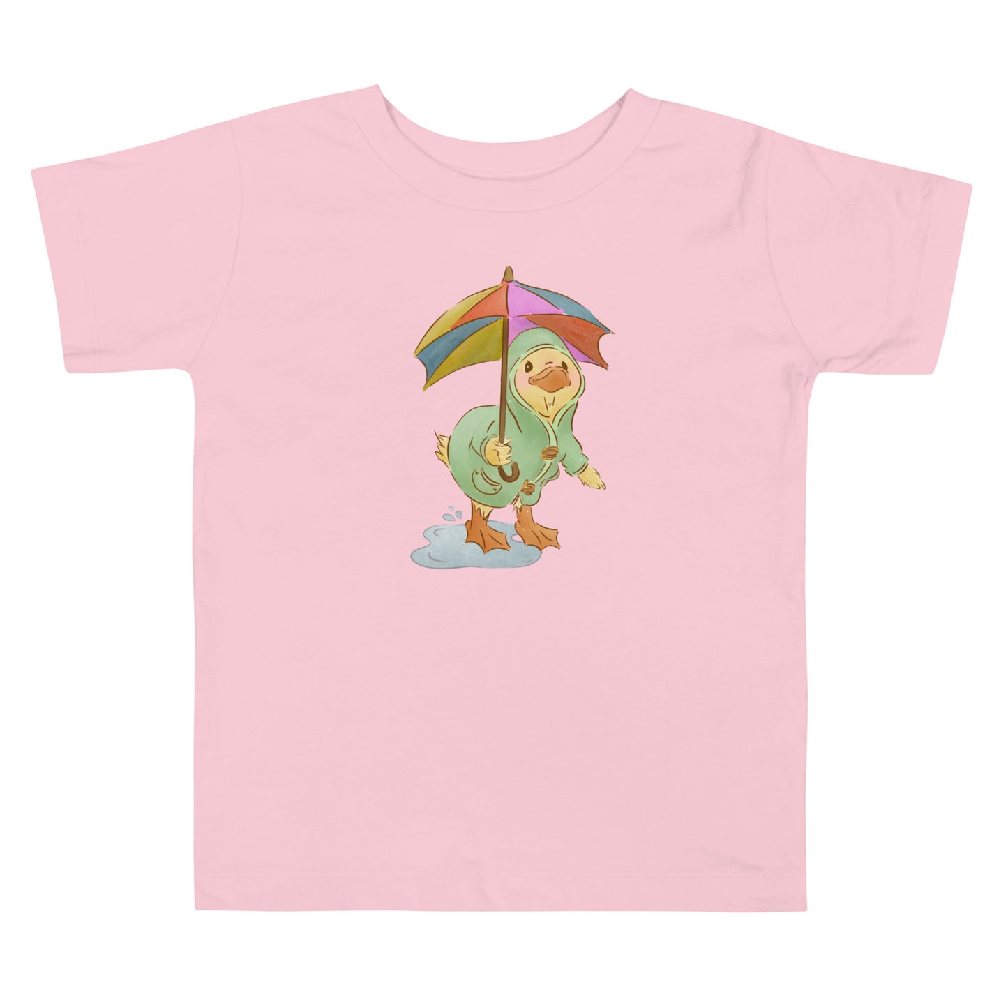 Mr Puddle Duck : Rainbow : Toddler Tee