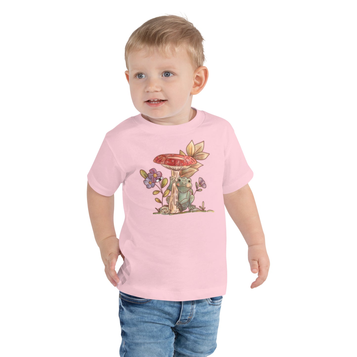 Mushroom Frog : Toddler Tee