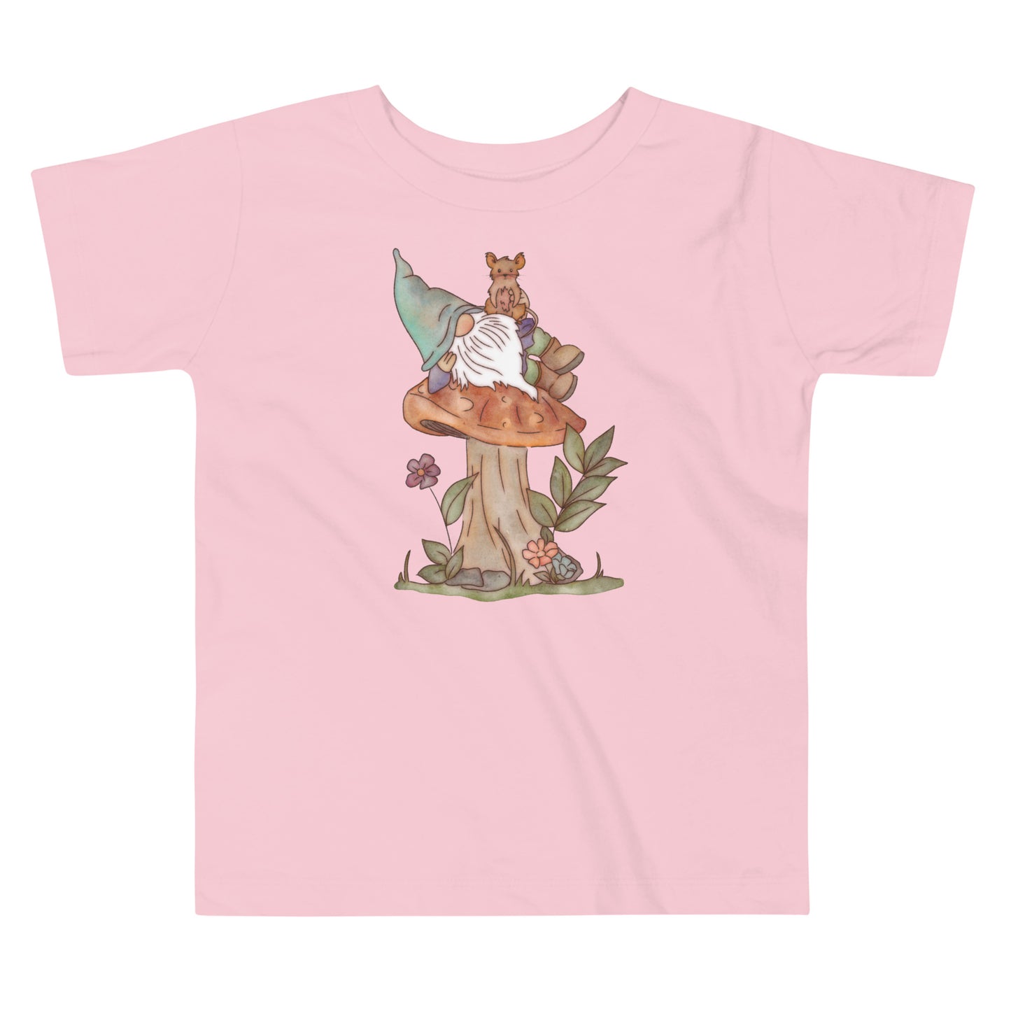 Mushroom Mouse Gnome : Toddler Tee