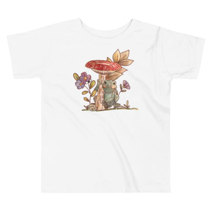 Mushroom Frog : Toddler Tee