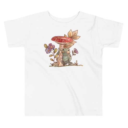 Mushroom Frog : Toddler Tee