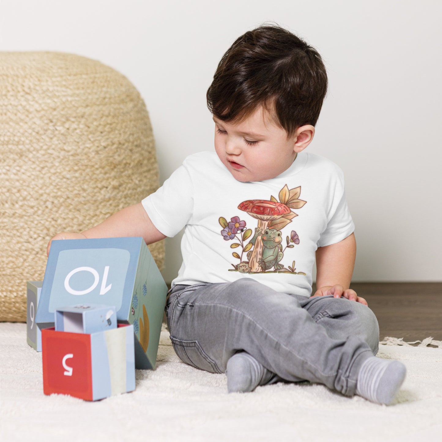 Mushroom Frog : Toddler Tee