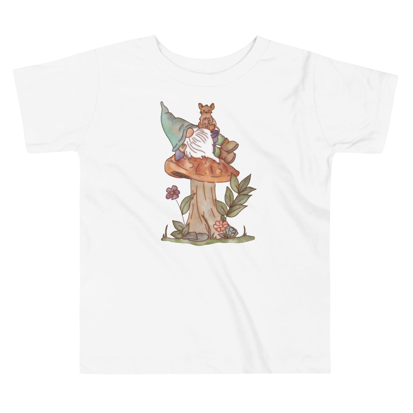 Mushroom Mouse Gnome : Toddler Tee