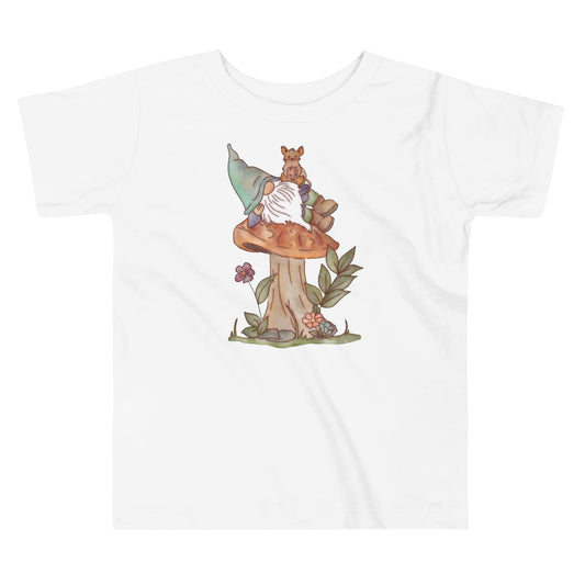 Mushroom Mouse Gnome : Toddler Tee