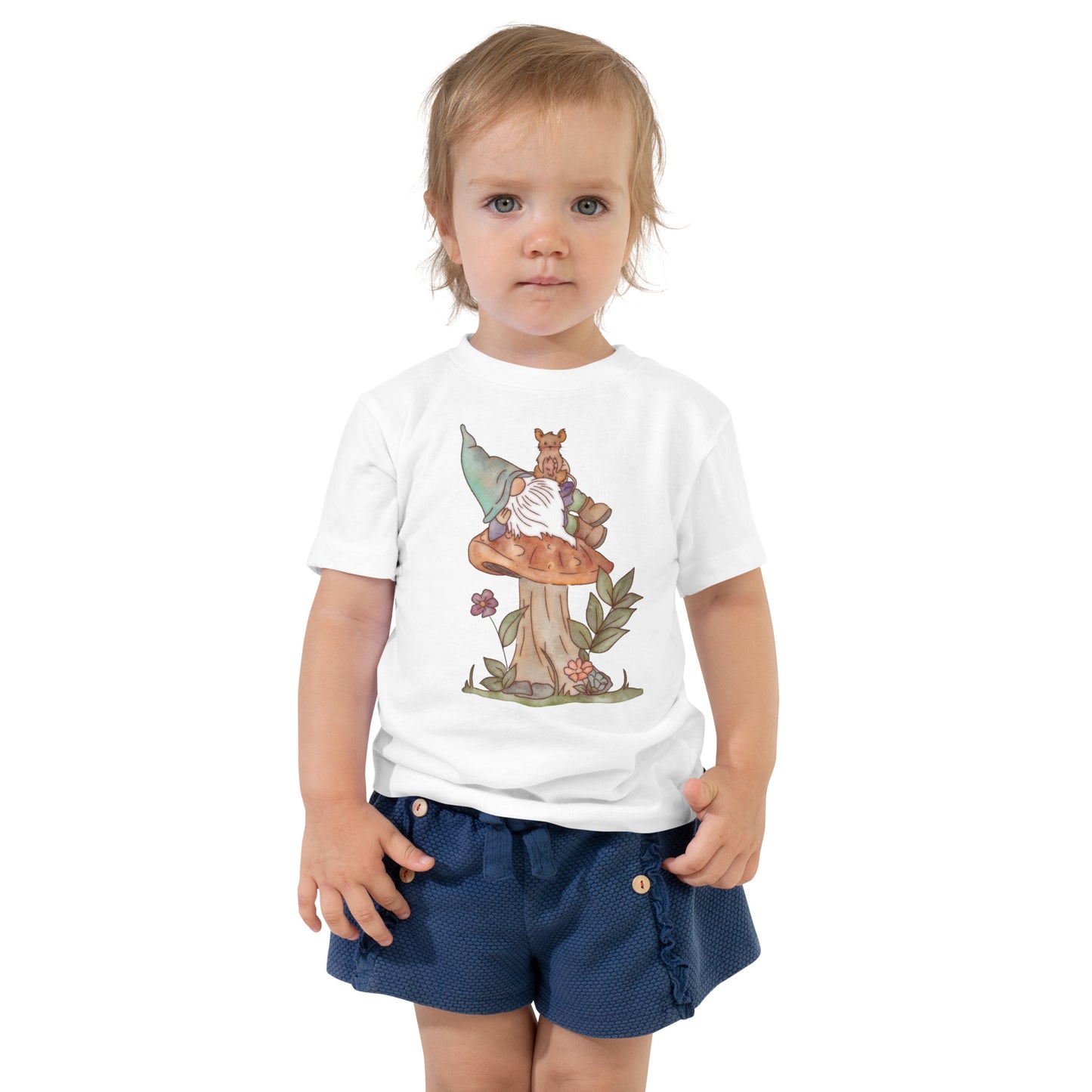 Mushroom Mouse Gnome : Toddler Tee