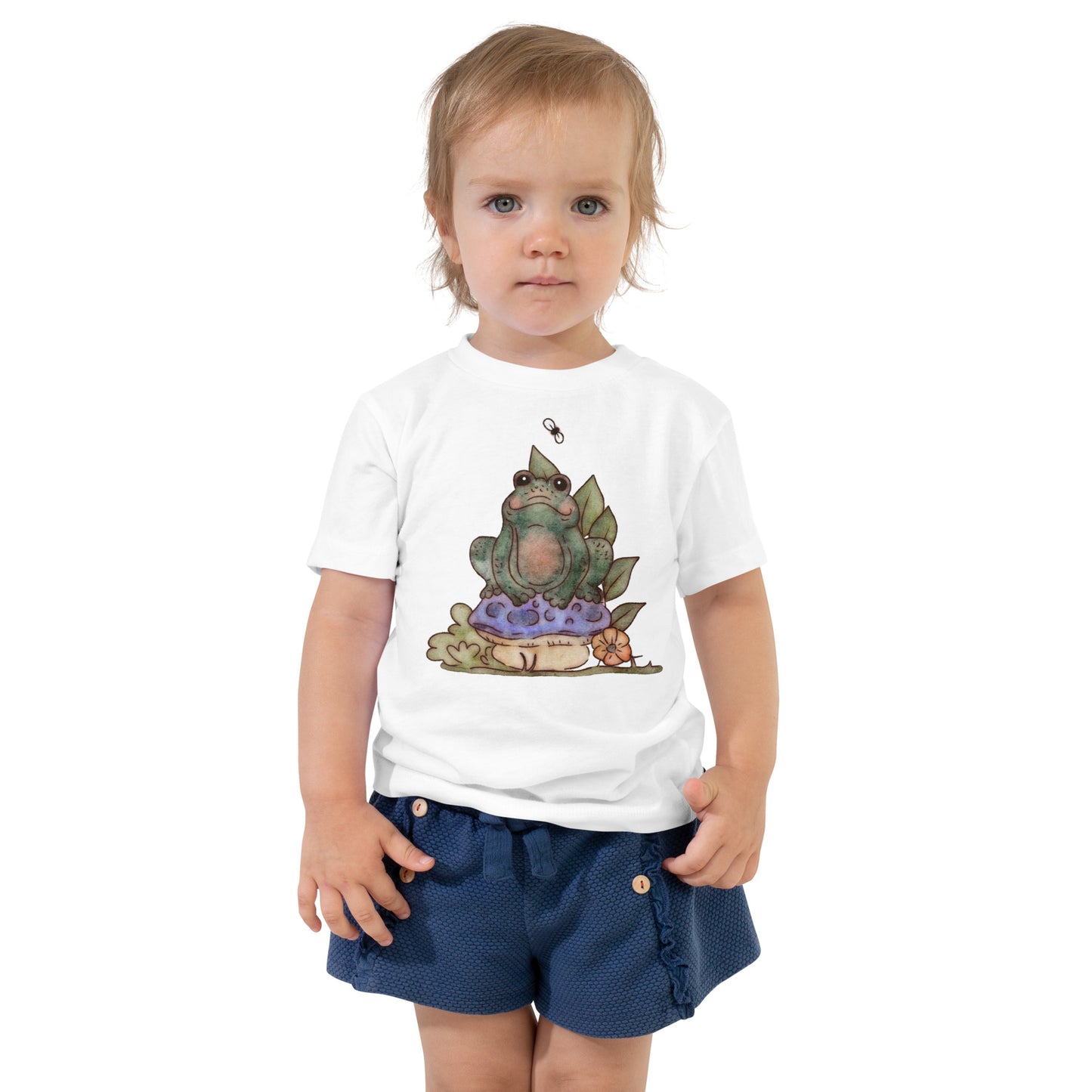 Mushroom Frog : Toddler Tee