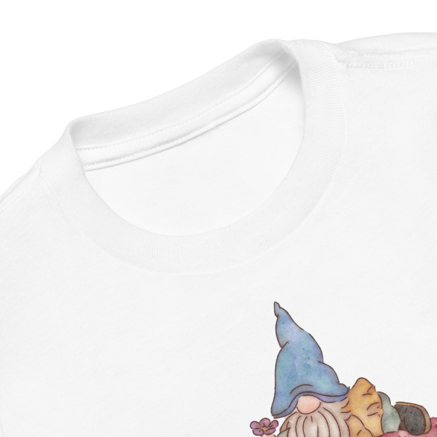 Mushroom Flower Gnome : Toddler Tee