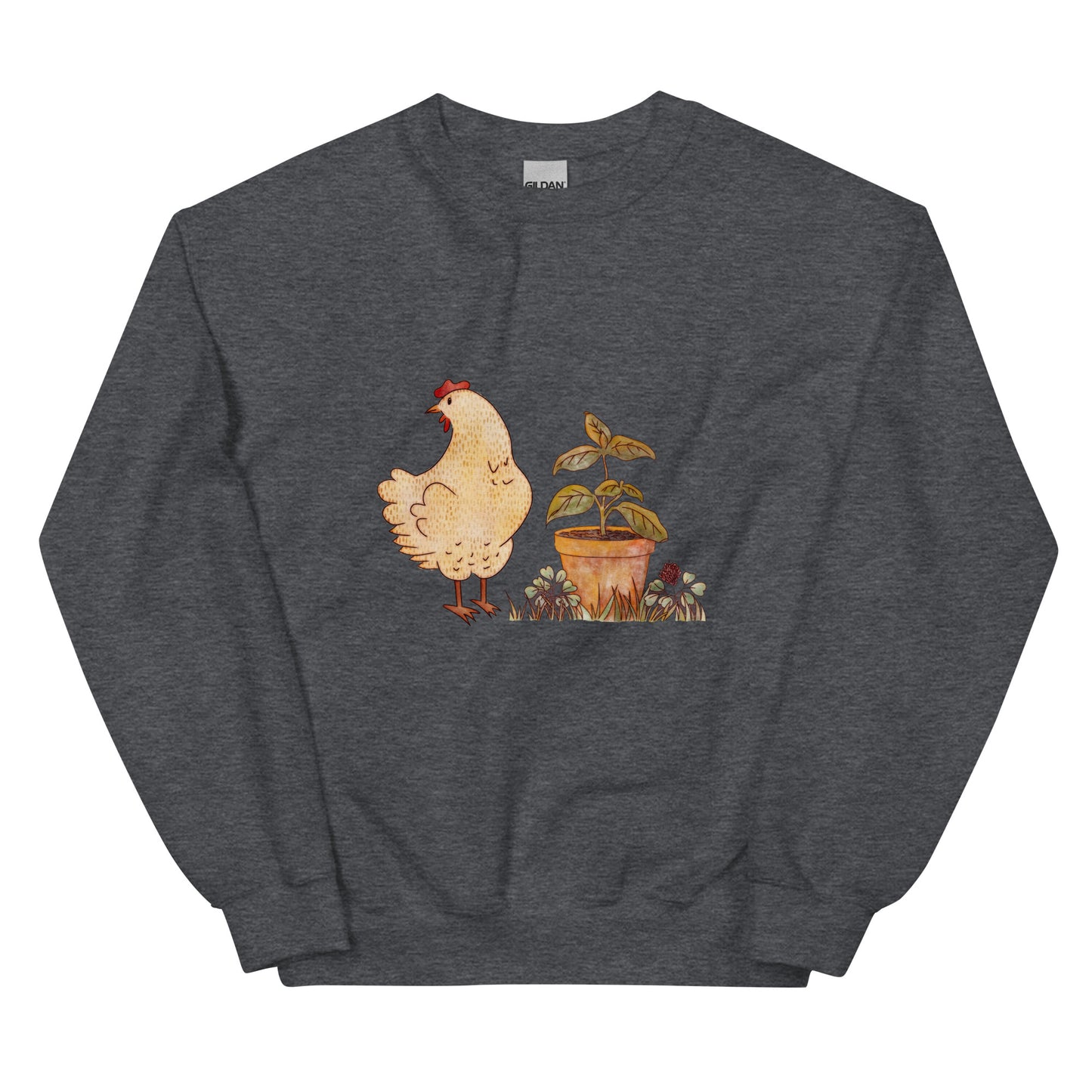 Chicken & Basil : Comfy Crew Sweatshirt