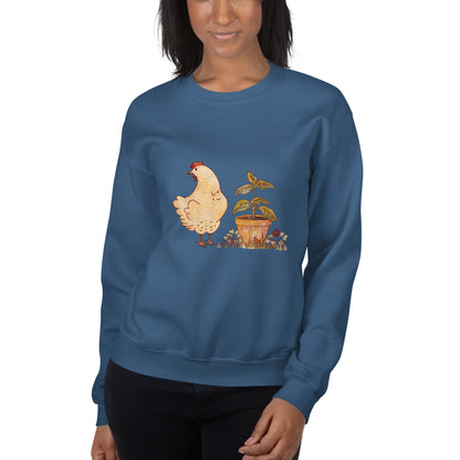 Chicken & Basil : Comfy Crew Sweatshirt