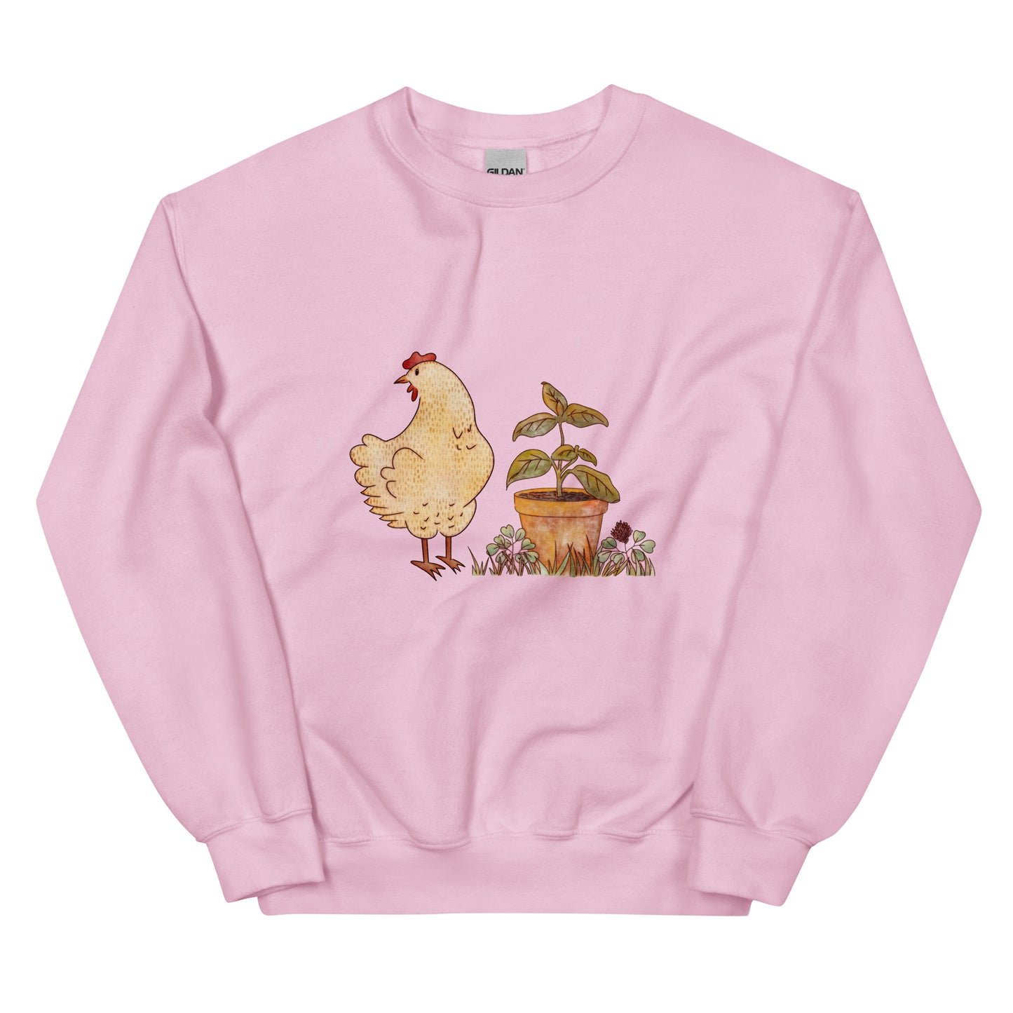 Chicken & Basil : Comfy Crew Sweatshirt