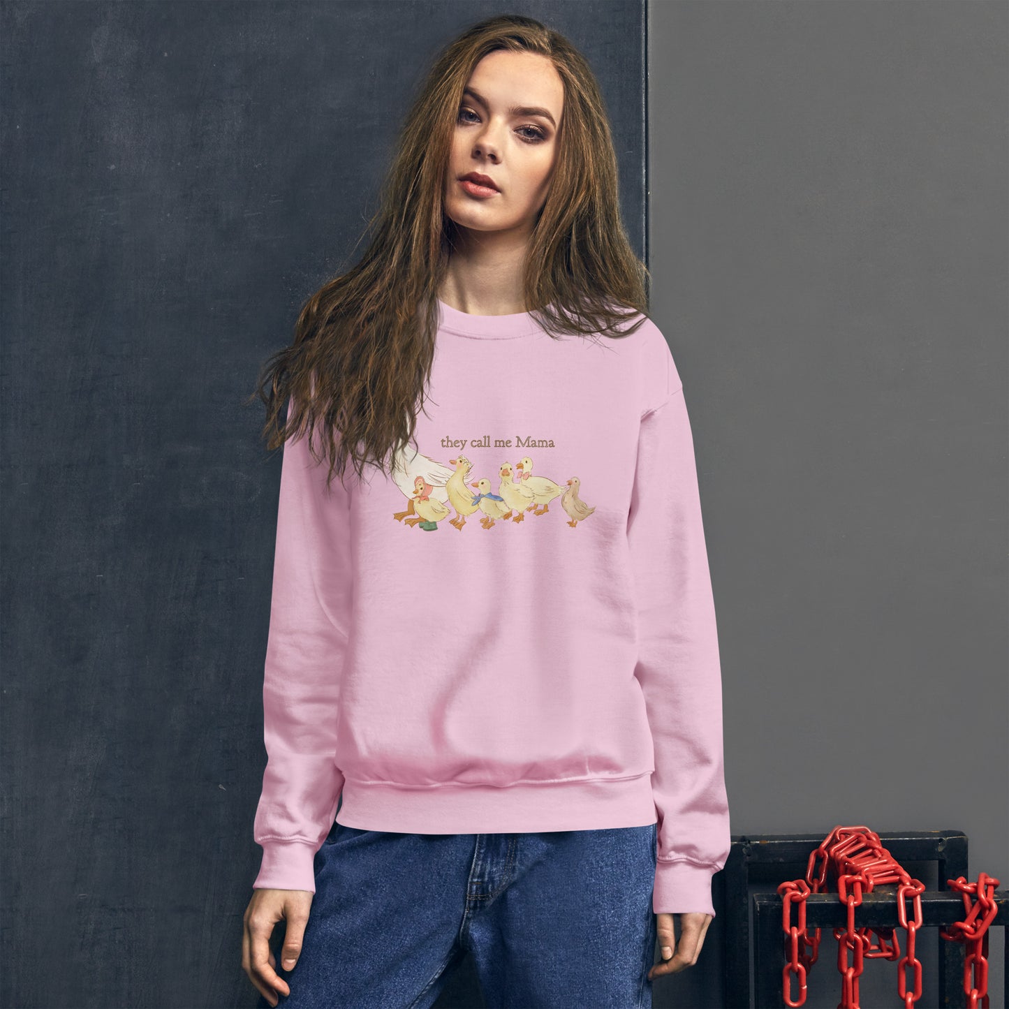 They Call Me Mama : Comfy Crew Sweatshirt