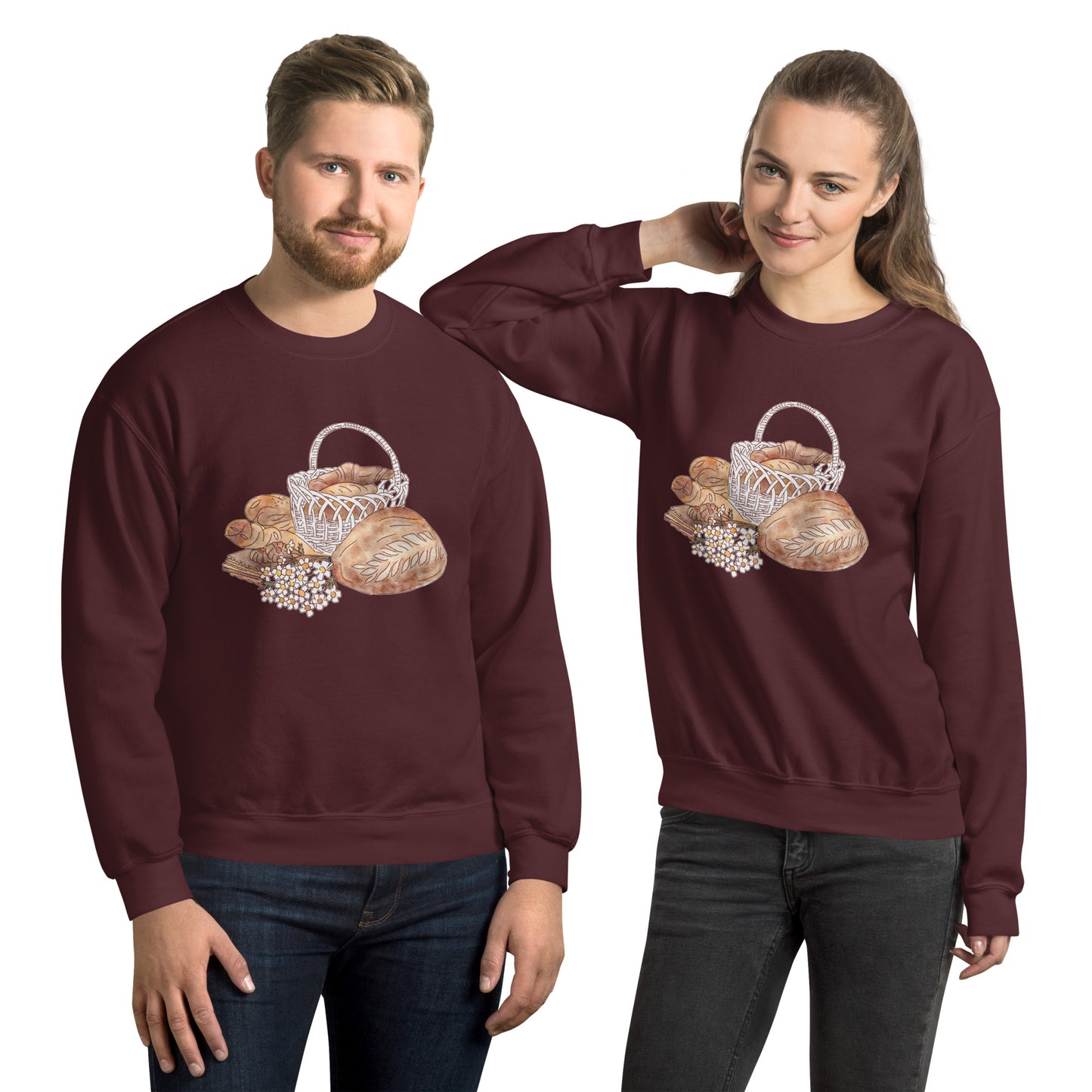 Sourdough Love : Comfy Crew Sweatshirt