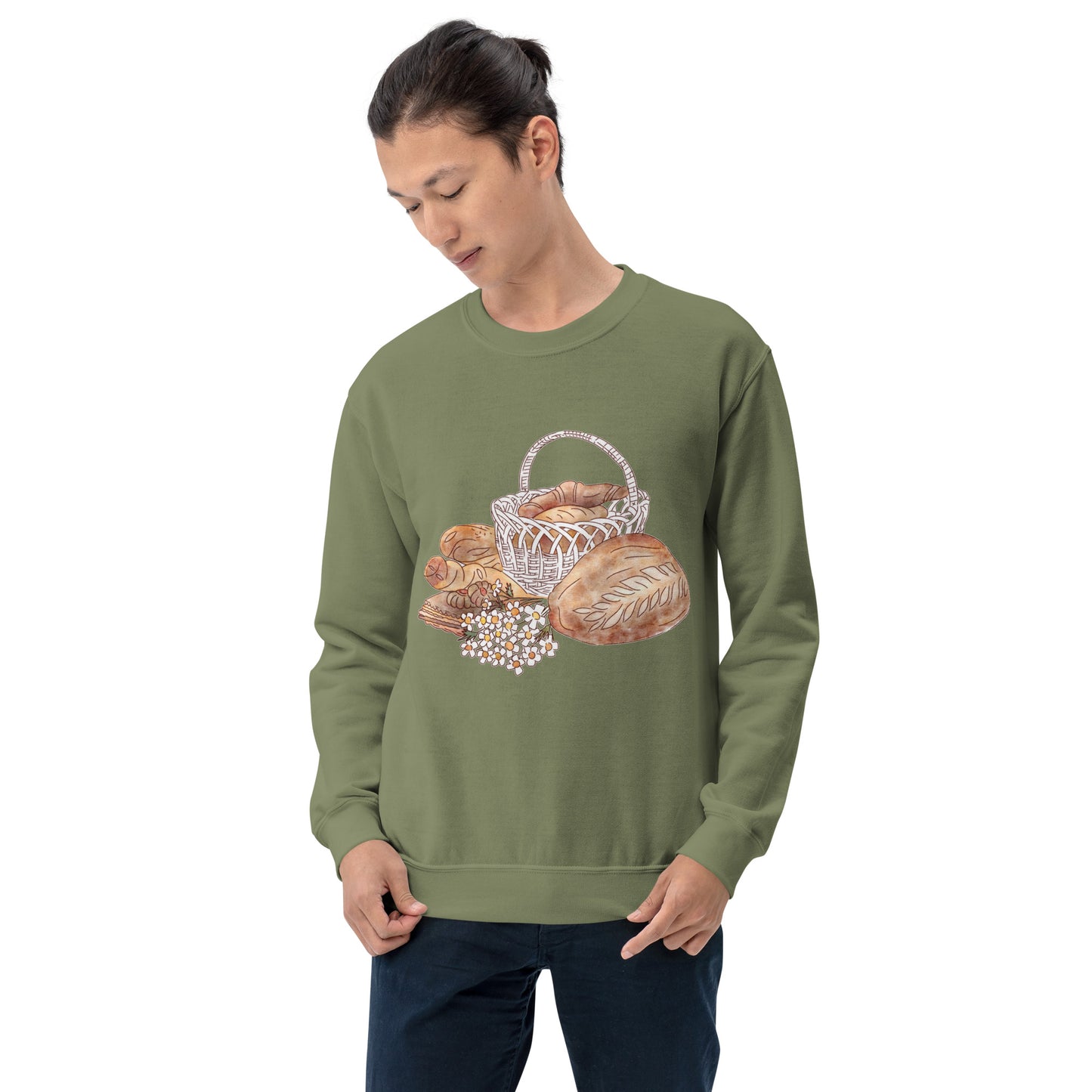 Sourdough Love : Comfy Crew Sweatshirt