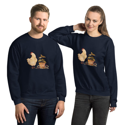 Chicken & Basil : Comfy Crew Sweatshirt