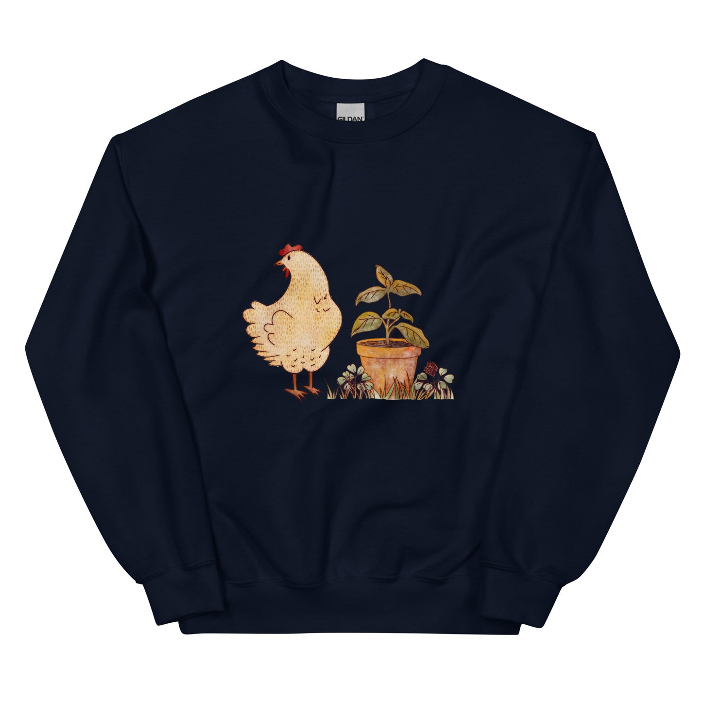 Chicken & Basil : Comfy Crew Sweatshirt