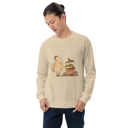 Chicken & Basil : Comfy Crew Sweatshirt