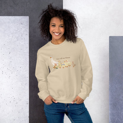 They Call Me Mama : Comfy Crew Sweatshirt