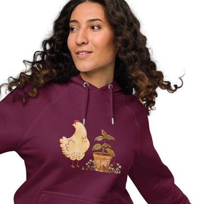 Chicken & Basil : Eco Hoodie